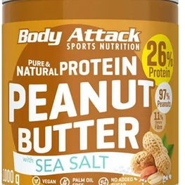 Body Attack Peanut Butter 1000g (BNN530004)