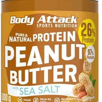 Body Attack Peanut Butter 1000g (BNN530004)