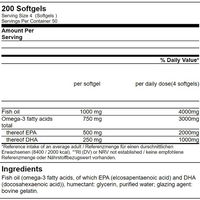 GN Triglyceride Omega 3 Sport Edition - 200 Softgels