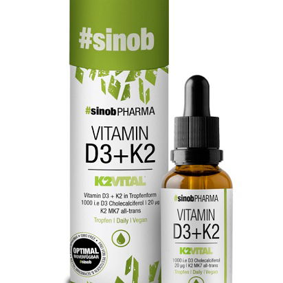 Sinob Vitamin D3 + K2 Tropfen 10ml (BNN113017)