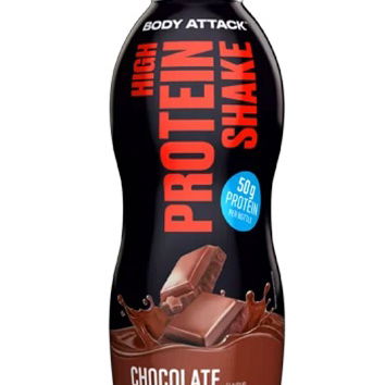 Body Attack High Protein Shake 12x500ml (BNN530048)