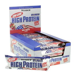 Weider Low Carb High Protein 40% Riegel 24x50g (BNN620210)