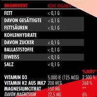 Big Zone Vitamin D3 + K2 90 Kapseln (BNN210006)