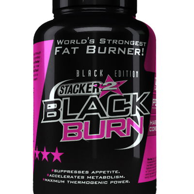 Stacker2 Black Burn Fatburner - 120 Kapsel (BNN130200)