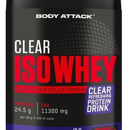 Body Attack Clear Iso Whey 900g (BNN530045)