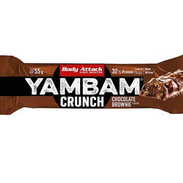 Body Attack YAMBAM CRUNCH Protein Riegel (15x55g) (BNN530025)