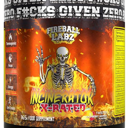 Fireball Labz Incinerator X-Rated 165g (BNN224002)