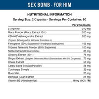 Applied Nutrition Sex Bomb for Him (für den Mann) - 120 caps (BNN1750009)