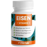 ProFuel EISEN + nat. Vitamin C 180 Tab. (BNN1000014)