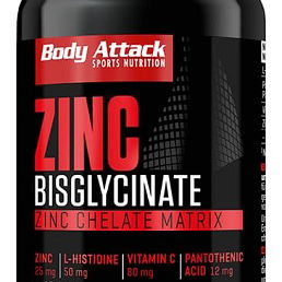 Body Attack Zink Bisglycinate 90 Kapseln (BNN530056)