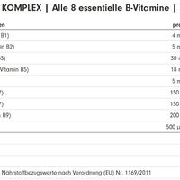 ProFuel Vitamin B Komplex 180 Tabletten (BNN1000042)