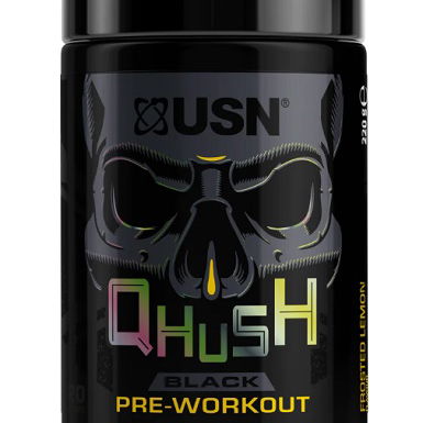 USN QHUSH Black Pre-Workout 220g (20 Serv.) (BNN880014)