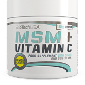 BioTech MSM + Vitamin C - 150g