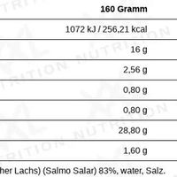 XXL Nutrition Lachsfilet 160g