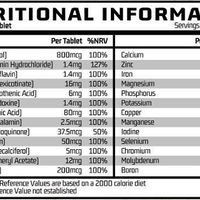 Chemical Warfare Multivitamins 30 Tabletten (BNN188008)