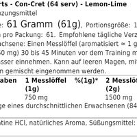 Promera Sports Con-Cret HCl 64,1g (64 Serv.) (BNN209001)