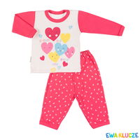 EWA 844798 LITTLE MOON Pižama DZIEW малиновая 86