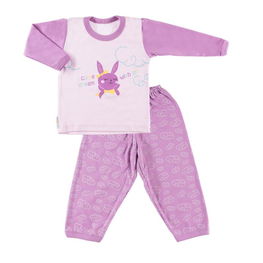 EWA 844873 Pižama LITTLE MOON mergaitiškam violetinė 86