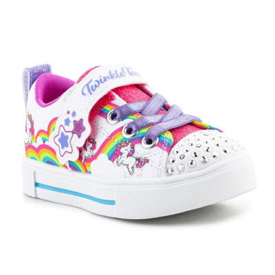 Skechers S-Lights Girls Twinkle Sparks Jumpin Clouds Jaunimo batai