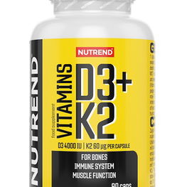 Nutrend Vitaminas D3+K2 4000 IU / 60 ug - 90 Kaps