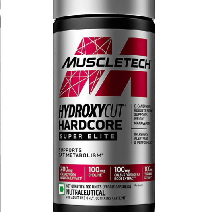 Muscletech Hydroxycut Hardcore SUPER Elite 100 kapsulių (BNN430004)