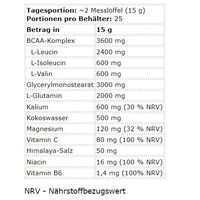 Kevin Levrone Anaboliniai BCAA hidratacijos ir elektrolitai 375g (BNN9500176)