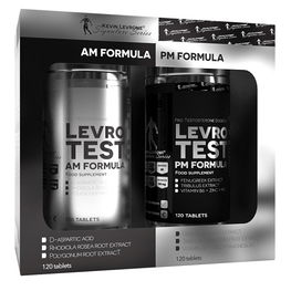 Kevino Levroneʼo Levro Test“ (AM PM formulė) 240 (2 x 120) tablečių