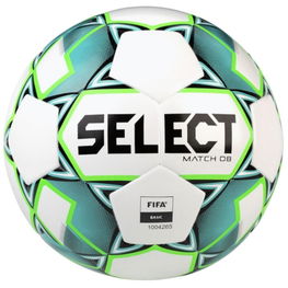 Futbolo kamuolys Select Match DB FIFA Basic Ball MATCH WHT-GRE