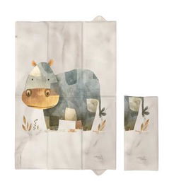 CEBA 305-000-780 Sulankstomas vystymo kilimėlis 40 x 60 Basic Cosy Hippo (RMK5910586)