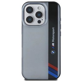 BMW Motosport IML apsauginis dėklas iPhone 16 Pro telefonui – pilkos spalvos