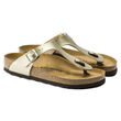 Birkenstock“ moteriškos japoniškos šlepetės Gizeh Birko-Flor Gold“ auksinės siauros (1016109)