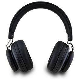 DKNY Metal Logo Bluetooth“ ausinės su galvos juosta – juodos
