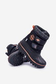 Vaikiški žieminiai batai su velcro Lee Cooper LCJ-24-44-2865K juodi