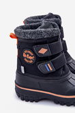 Vaikiški žieminiai batai su velcro Lee Cooper LCJ-24-44-2865K juodi