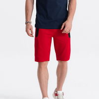 Vyriški sportiniai šortai - raudoni