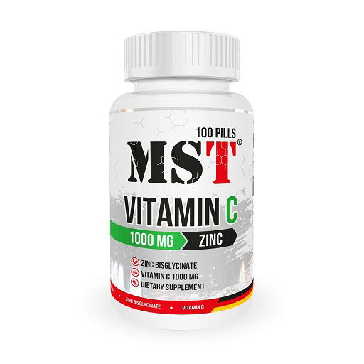 MST - Vitamin C 1000 + Zinc 100 tablečių (BNN1520067)