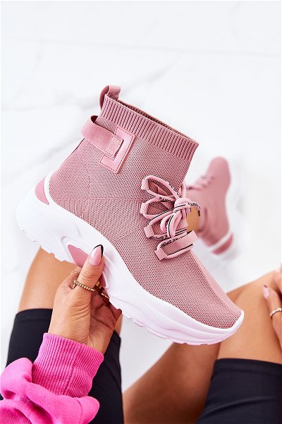 Moteriški sportiniai batai Rožiniai