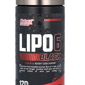 Nutrex Lipo 6 Black - 120 kapsulių (BNN190700)