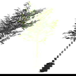 Dirbtinis fikusas, žalios spalvos, 130cm, 480 lapai