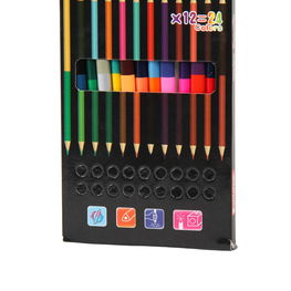 Dvipusiai spalvoti pieštukai Star Color 12=24 Huifeng