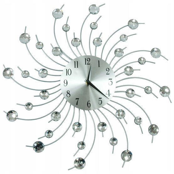 Sieninis laikrodis Cristal Cloud - 50 cm
