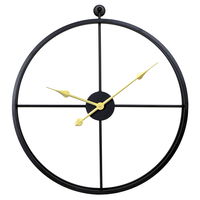 Minimalistinis sieninis laikrodis Circulo 56 cm