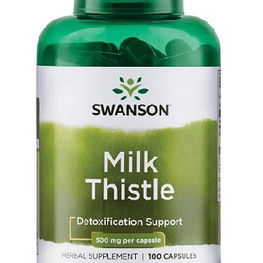 Swanson Milk Thistle – 100 kapsulių