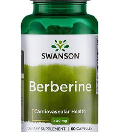 Swanson Berberine – 60 kapsulių