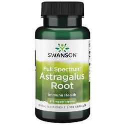 Swanson Astragalus Root 470 mg – 100 kapsulių
