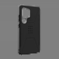 UAG Civilian Pro MagSafe dėklas Samsung Galaxy S25 Ultra 5G – juodas