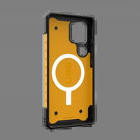 UAG Pathfinder Magnet MagSafe dėklas Samsung Galaxy S25 Ultra 5G, geltonas