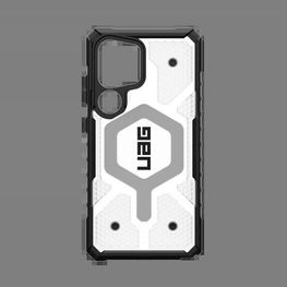 UAG Pathfinder Clear Magnet dėklas Samsung Galaxy S25 Ultra 5G – skaidrus/pilkas