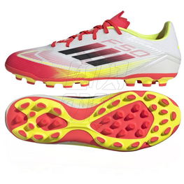 Futbolo bateliai balti dirbtinei dangai adidas F50 League
