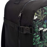 Kelioninė juoda kuprinė su gėlių raštu 20 l Meteor (SW1138147)